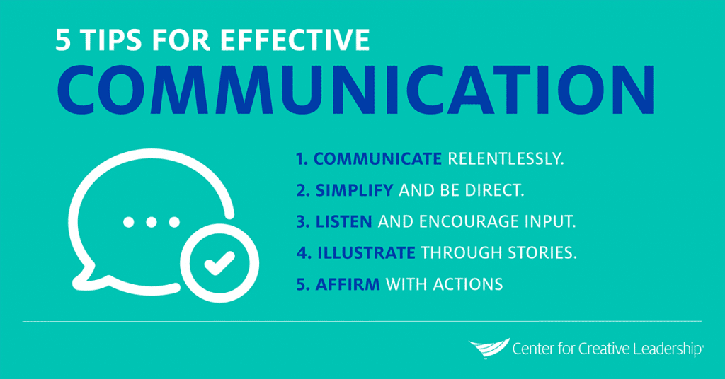 Good teaching qualities: Effective communication
