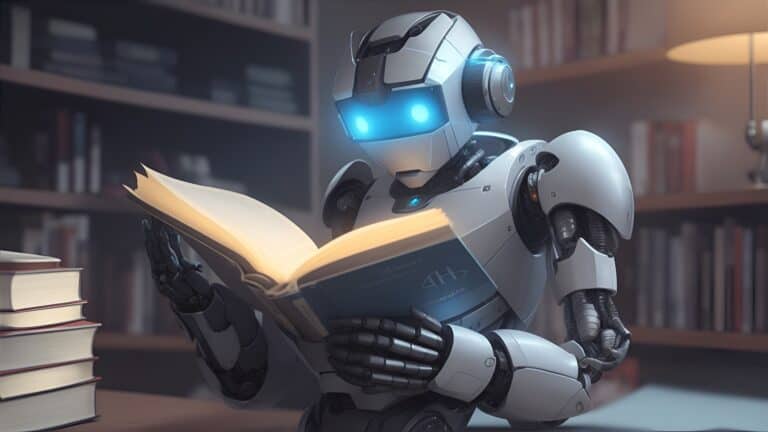 Robot reading