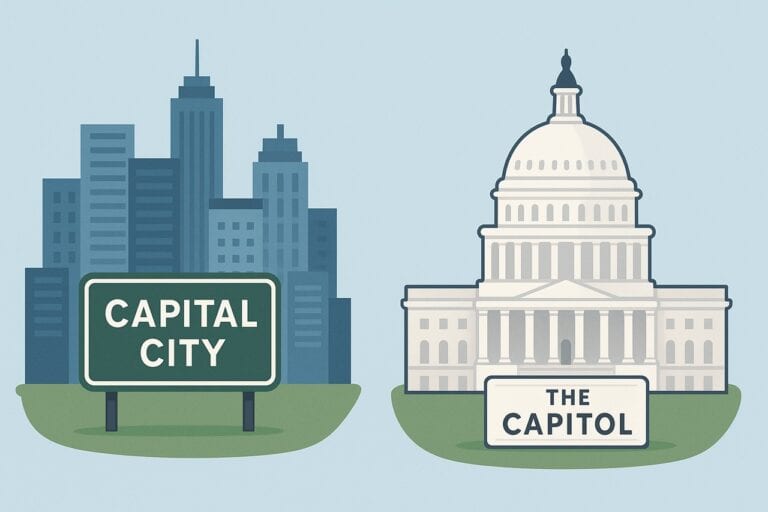 Capital vs Capitol