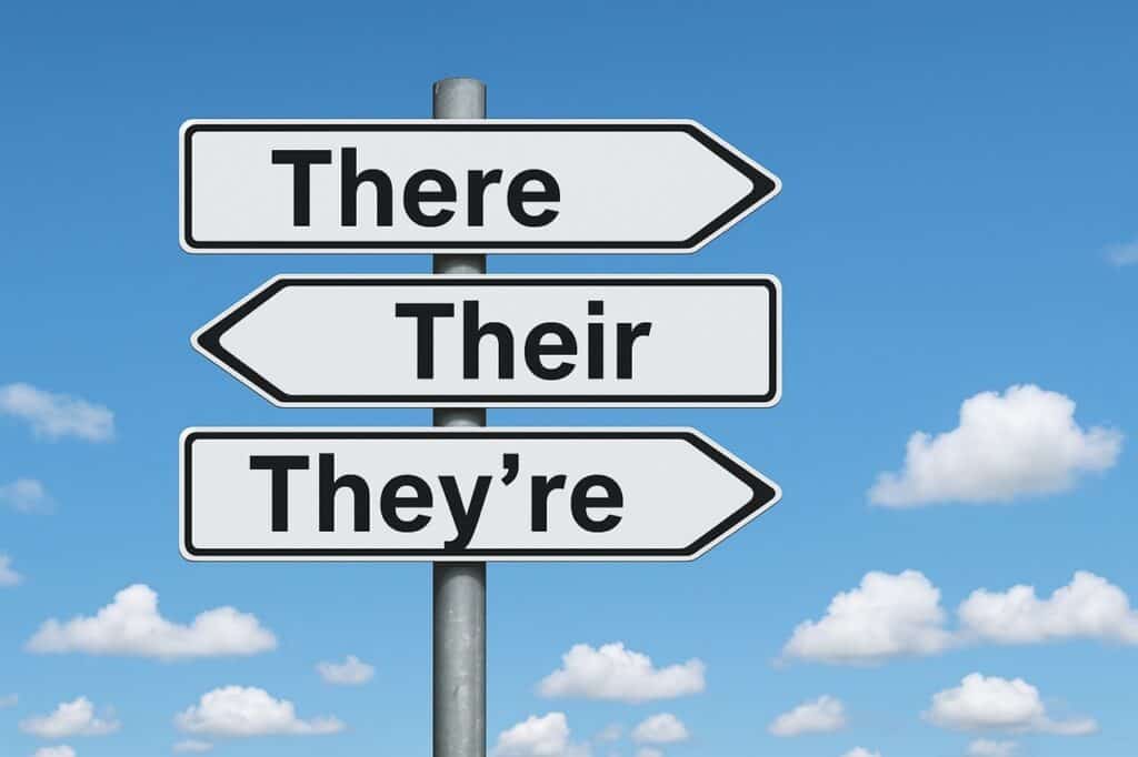 How to Use There Their They #39 re: Differences With Examples
